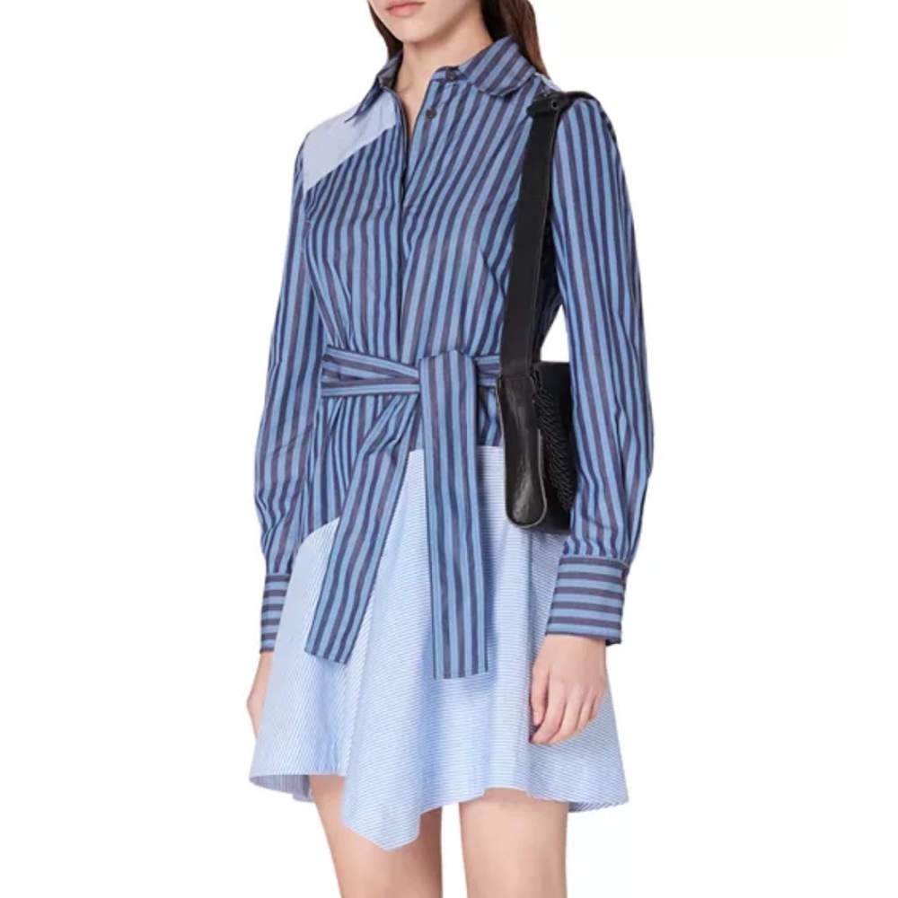 Derek Lam 10 Crosby asymmetrical shirt dress
